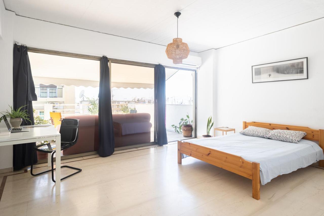 6th floor loft in Exarcheia Appartement Athene Buitenkant foto